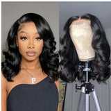 Body wave 18''Transparence Lace Wig - 250 Density , 13x4 Lace Frontal, Natural Color, Pre-Plucked Hairline
